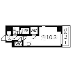 メルベージュ難波サウスIIIの物件間取画像